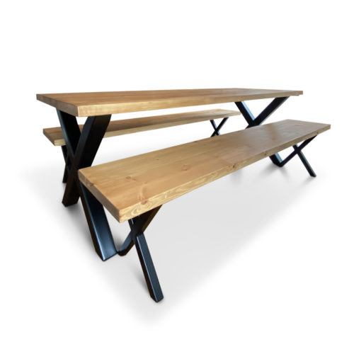 Brunel Dining Table in Pine 2