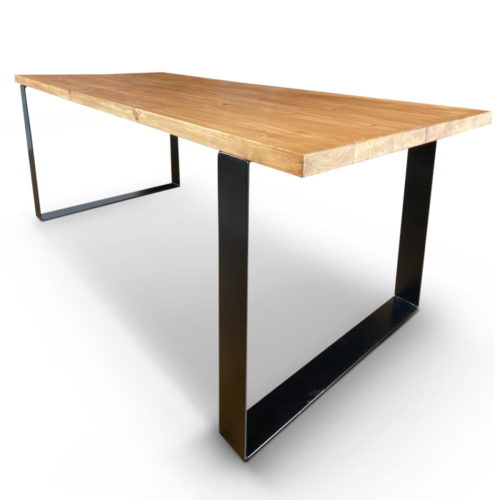 Pine Industrial Dining Table - The Bailey